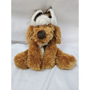 Hugfun Intl St Jude Grahman 13" Puppy Dog Winter Stuffed Animal